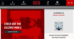 Desktop Screenshot of printedsolid.com